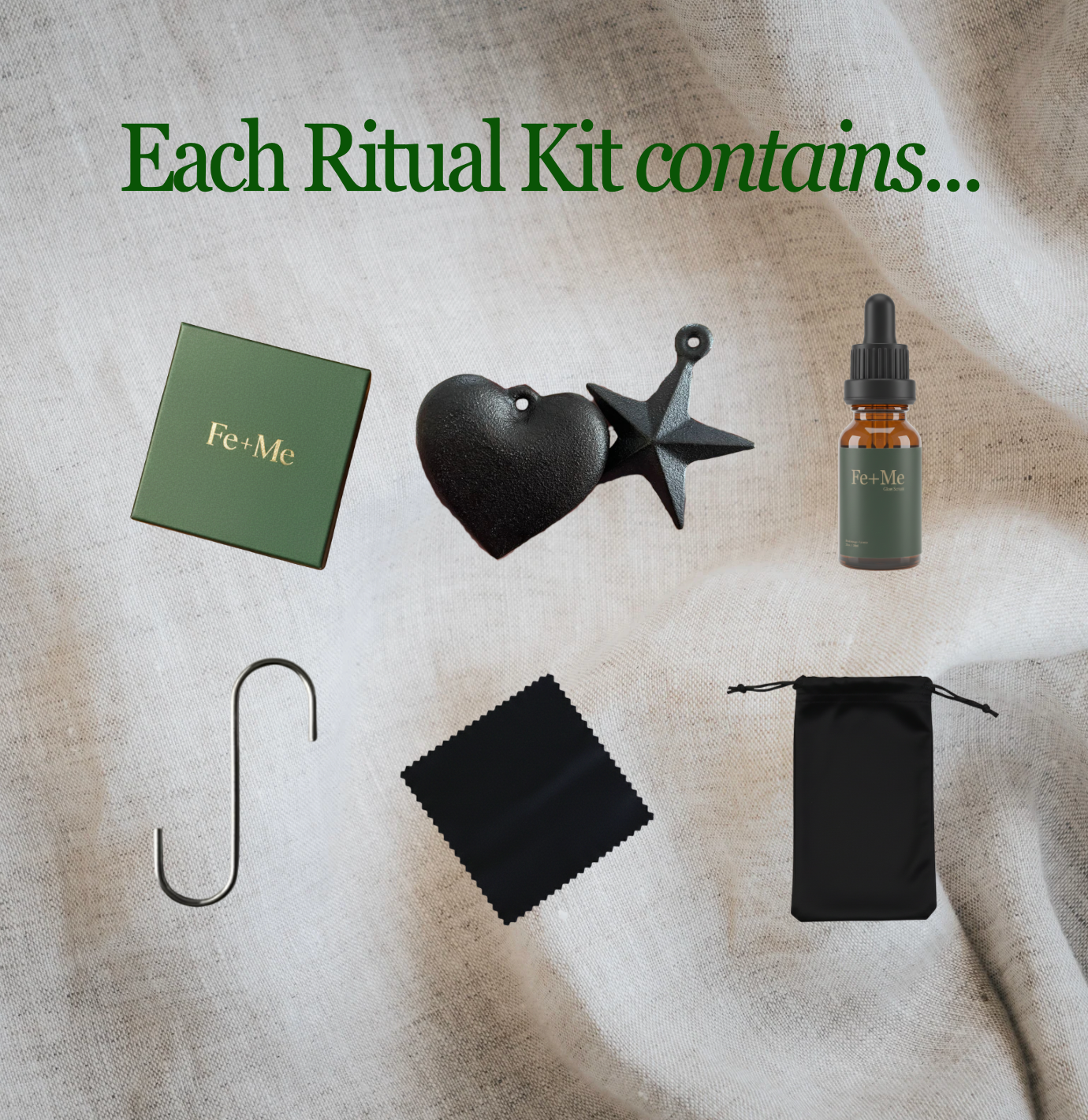 Fe+Me Ritual Kit (Heart)